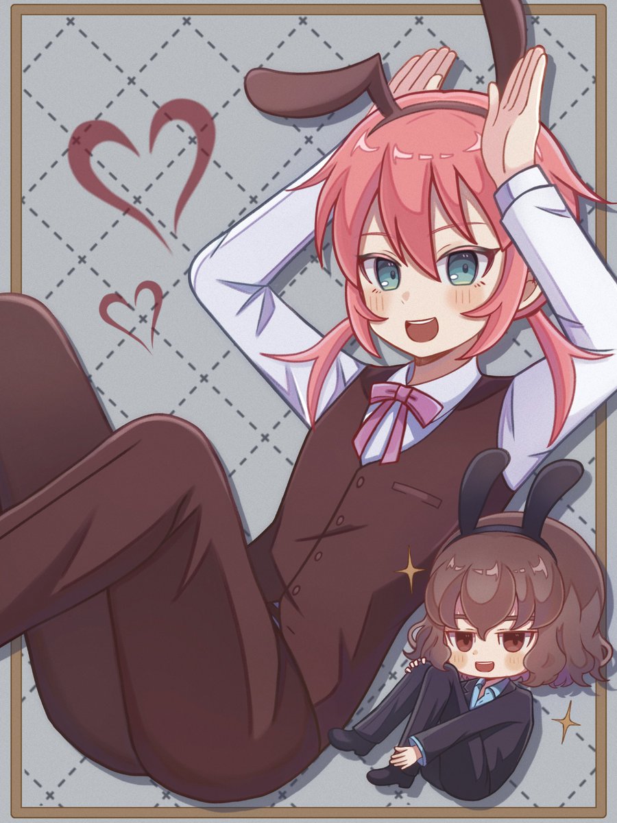 sasa3308's tweet photo. 拓蘭拓
玉座イラストの霧野がベストだったからバニーにしたくなっちゃった🐰 https://t.co/Jey2zQirtQ