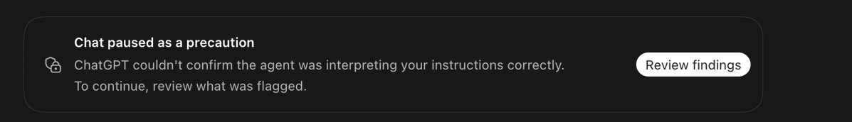 htetmyat's tweet photo. GPT-6 Astra keeps pausing the chat even after I click “Continue chat.”
I’m stuck in a loop :( https://t.co/KDyzA3Z5lM