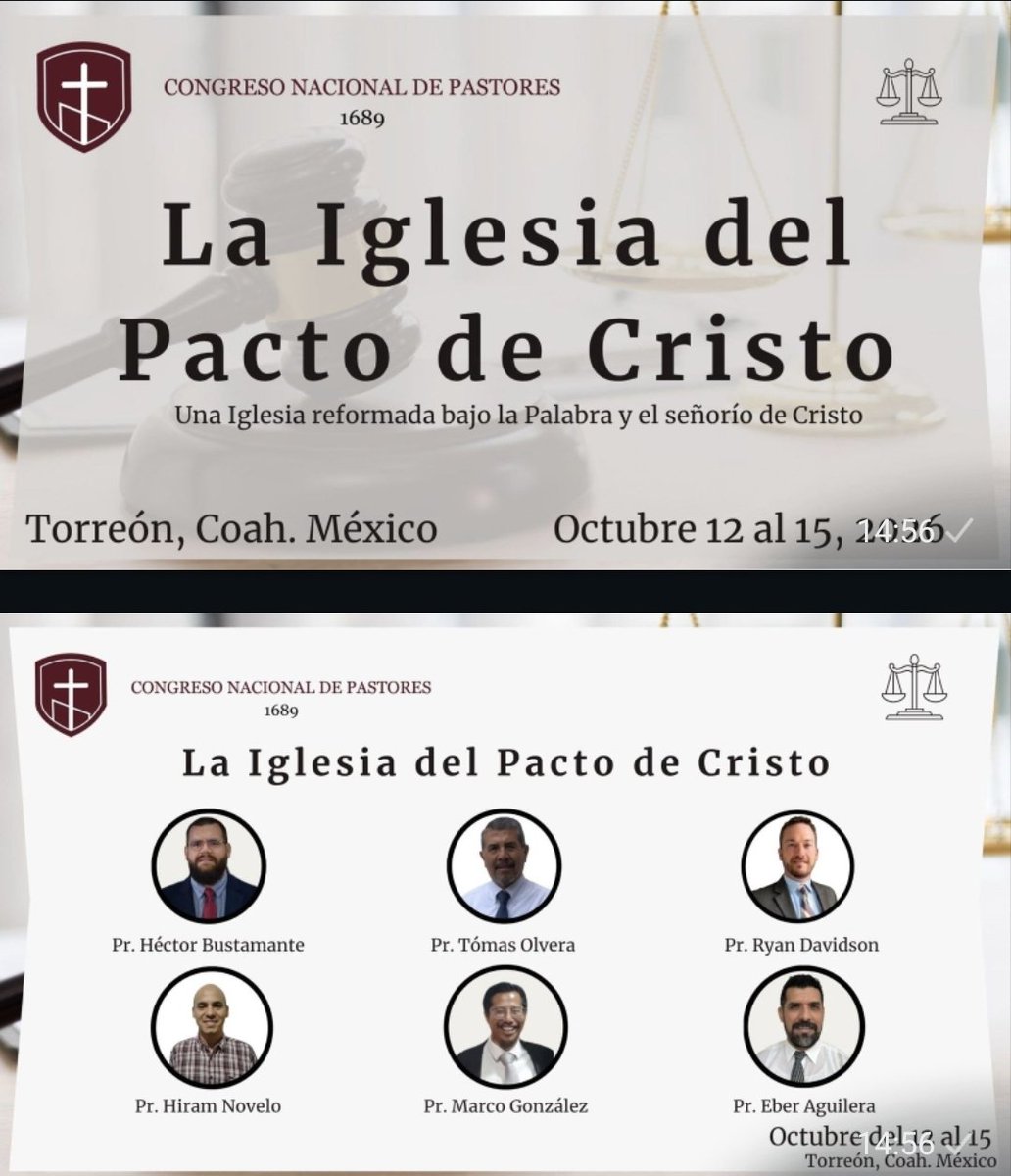 odnanreh27's tweet photo. Invitamos a pastores, líderes e iglesias a unirse a este tiempo de enseñanza, comunión y edificación en la verdad de Dios.

Más información para registro e inscripción: https://t.co/IGFqkhjPpb

[3/3]

#PalabraVerdadYVida #IBRGyV #Congreso1689 #CongresoNacionalDePastores https://t.co/bHWvBuI4xY