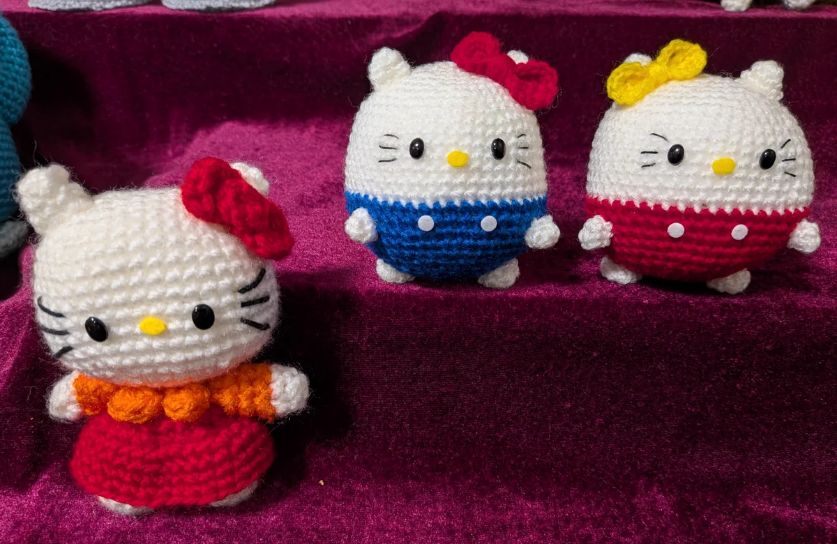t　コスチューム　ハンドメイド rika в X: „先日購入したサンリオキャラクターの編みぐるみの本で