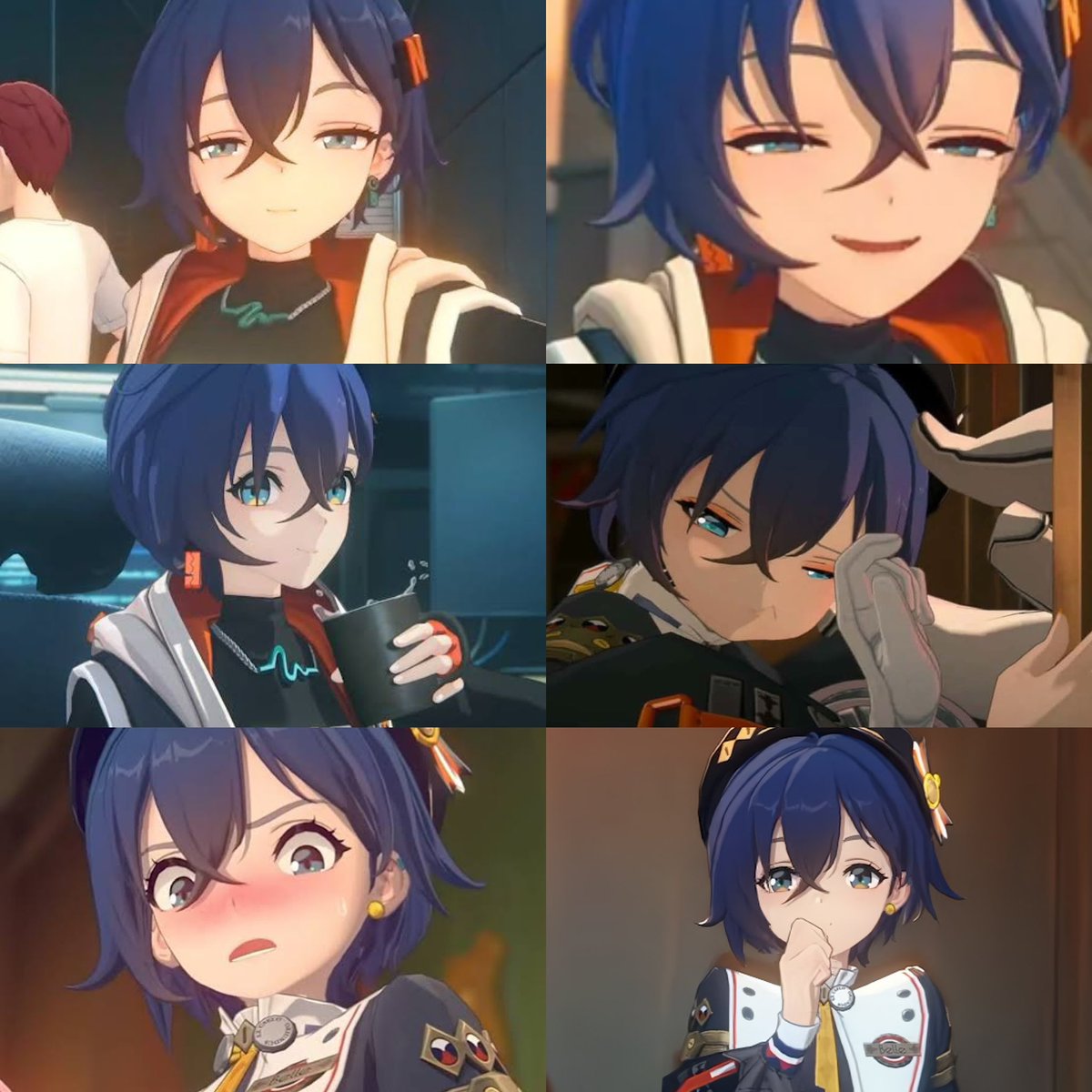Genshin_Forever's tweet photo. I love how many funny faces Belle has https://t.co/0WcUxDC78d