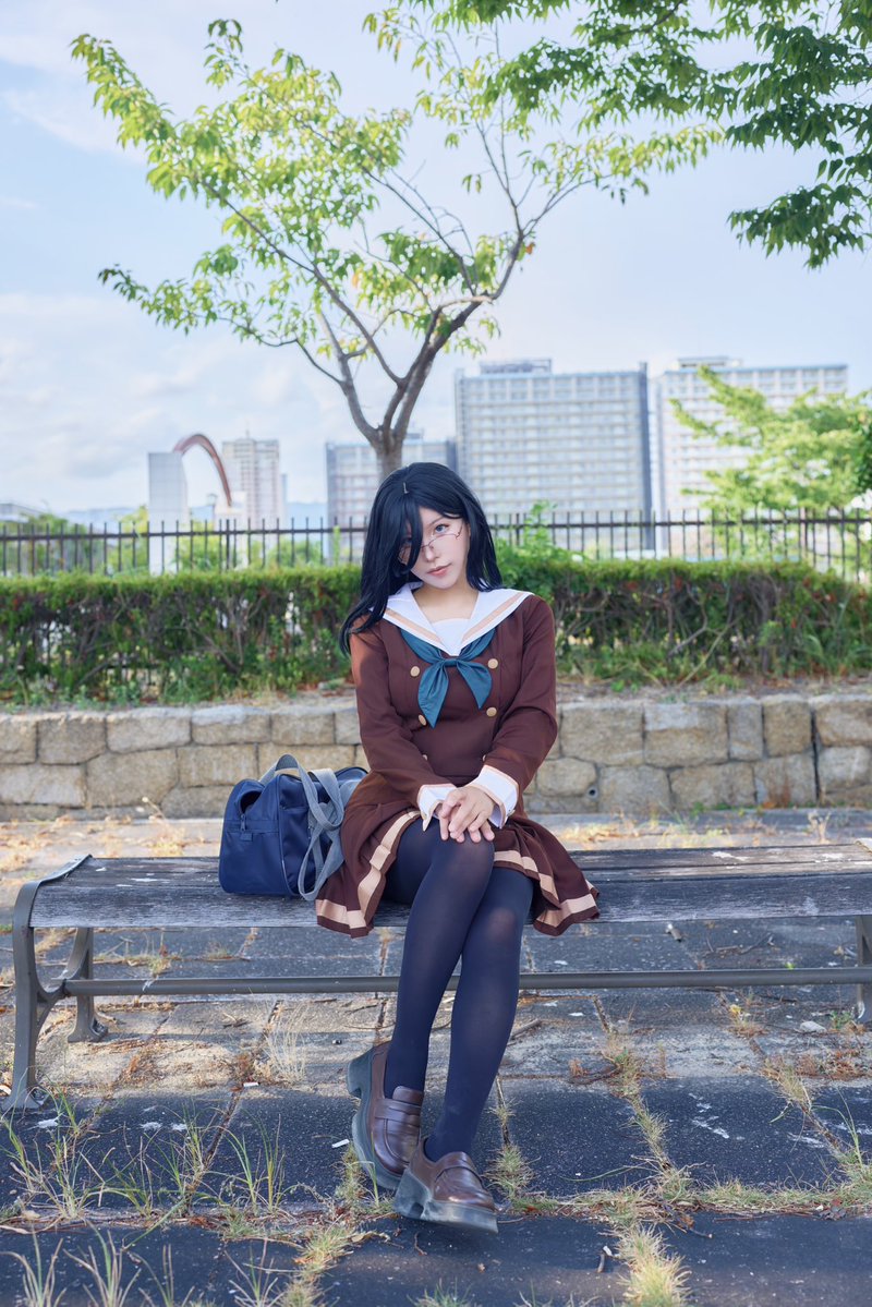 087SPRING's tweet photo. 話って何…？な、あすか先輩
 #響けユーフォニアムコスプレ https://t.co/wFudaFktOL