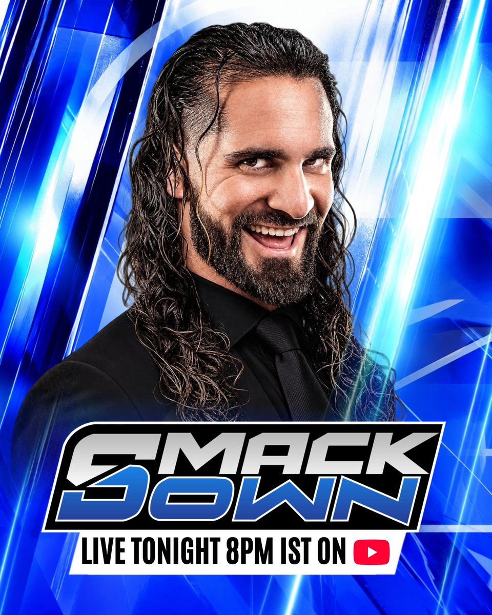 DZW_official's tweet photo. Tonight on #Smackdown
• Seth Rollins will be live!
• #1 Contender’s Match: Randy Orton vs. LA Knight
• Damian Priest will issue an Open Challenge for his United States Championship.
• Drew McIntyre will address his loss from last week.
#WWE #DZW #SethRollins #RandyOrton https://t.co/Iem9XU4dM5