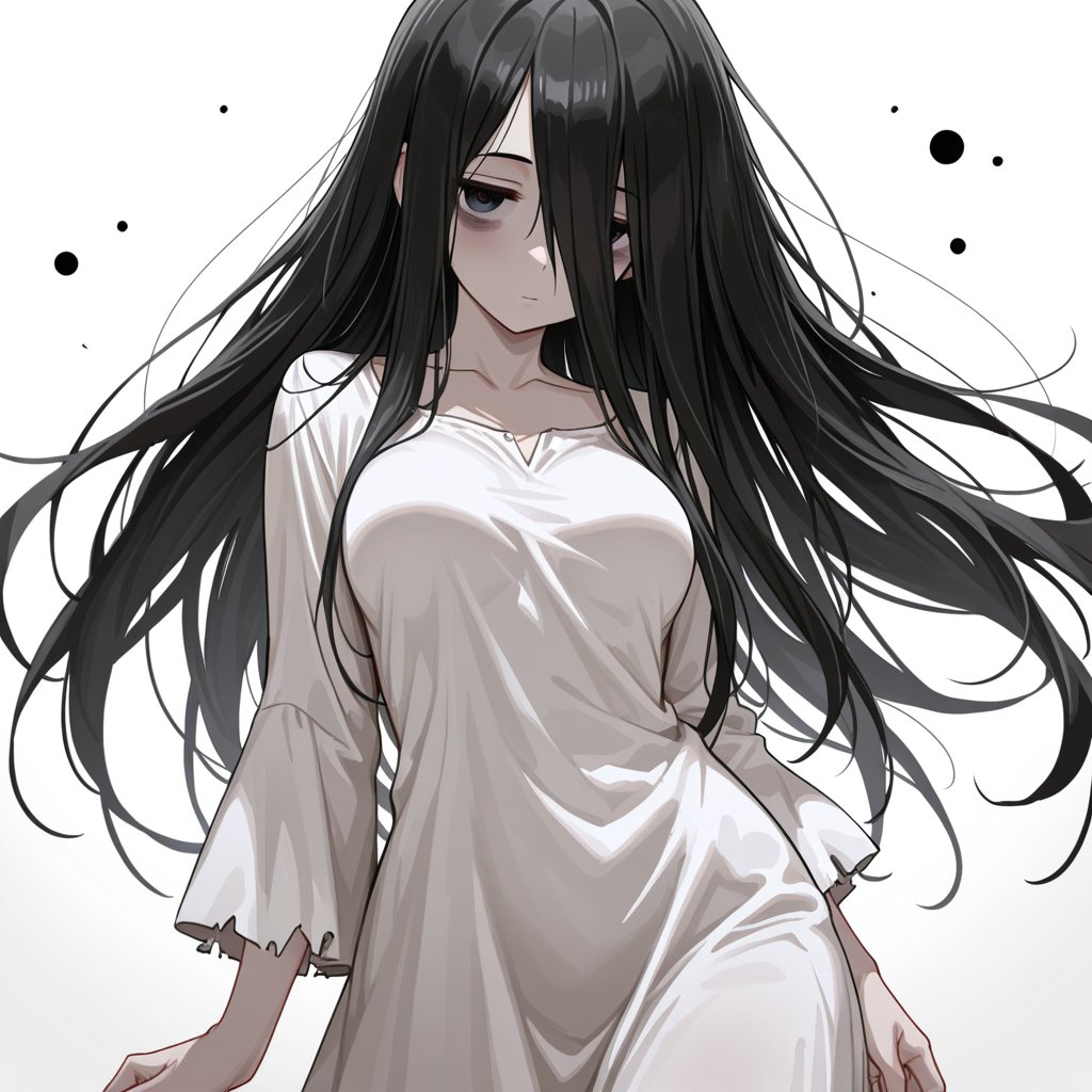 SAMONAI2026's tweet photo. 新しい絵柄の貞子ちゃん（仮） | SAMONAI #pixiv https://t.co/JHzet2aRo5 
#aiイラストㅤㅤㅤㅤ #山村貞子 https://t.co/1COec7jivV