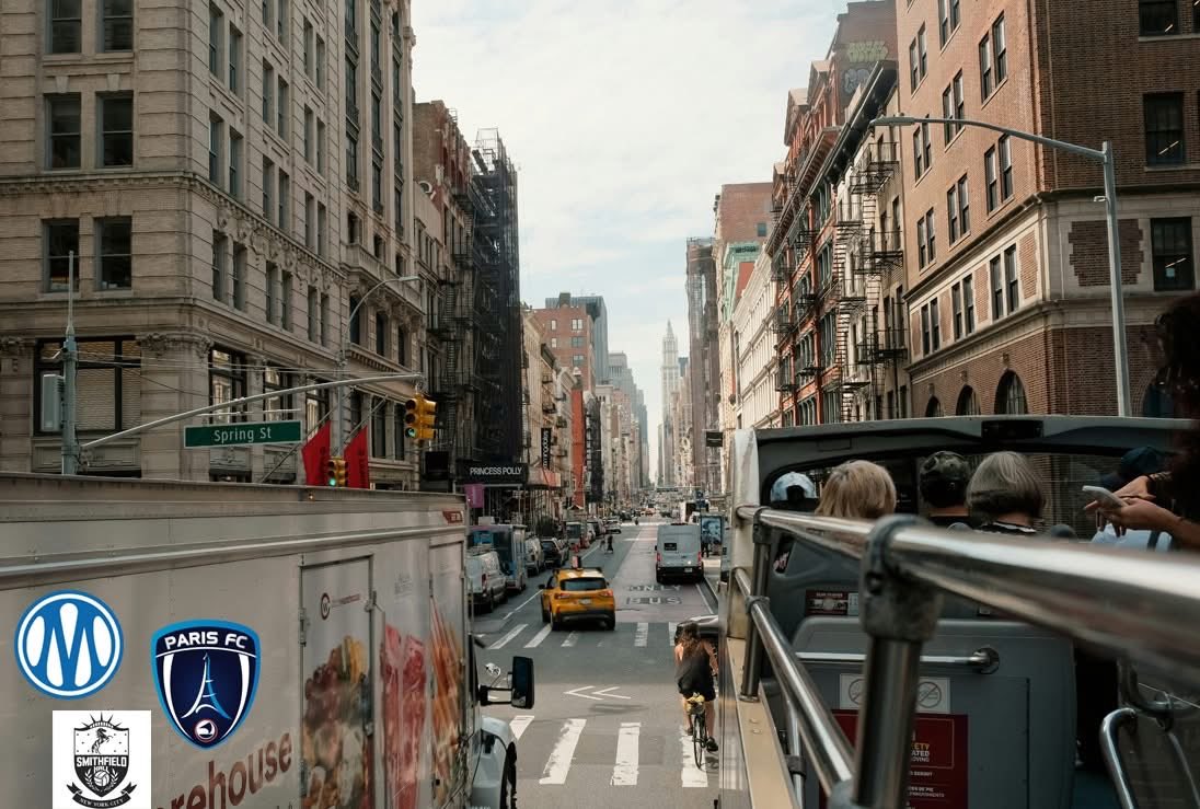 OMNEWYORK's tweet photo. OM - Paris FC, Championship Game 3, Sunday September 6th, 2026, Live 2:45 PM EST @SmithfieldNYC (138 W 25th St between 6th and 7th Ave) https://t.co/1kfQvy1DpX