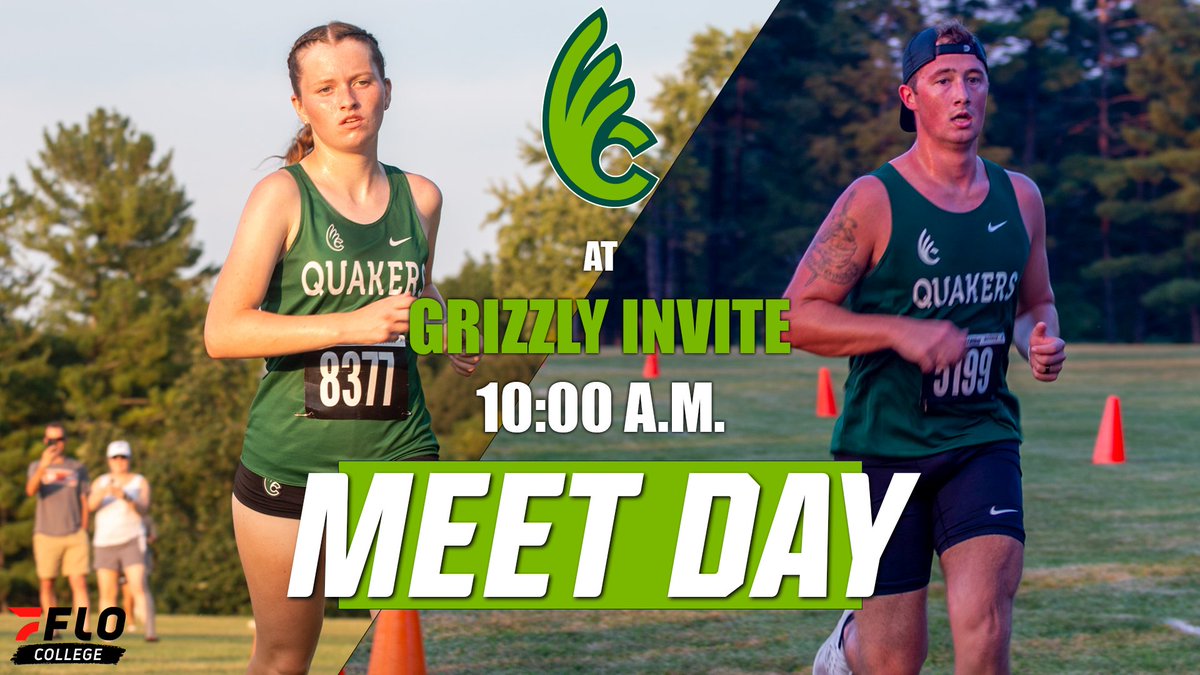 DubCQuakers's tweet photo. Quakers cross country is back in action this morning at the Grizzly Invite starting at 10:00 A.M., hosted at Franklin College! @DubC_XCTR #WeAreDubC https://t.co/ys8CerL0eG