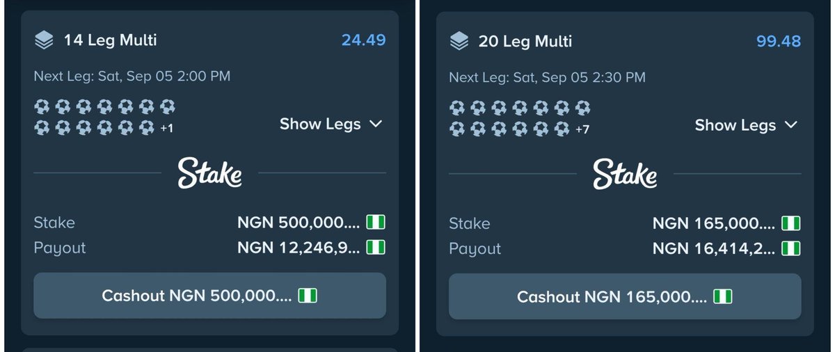 htfttipster1's tweet photo. Today's picks on @Stake🔥

25 Odds ➡️ https://t.co/u09h6niqkC

100 Odds➡️ https://t.co/TcSO9Pr9IL

🔥 REGISTER A STAKE ACCOUNT VIA LINK ➡️
https://t.co/1SkAnTN3oT https://t.co/noc2j6ulHZ