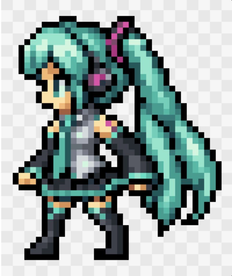 suemaruuuuuuX's tweet photo. Astraが何年もゲーム開発者を悩ませ続けた問題を解決しました。

gpt-6 Astraは完全なピクセルアートを製作できます。
画像生成AIが作る「ピクセルアート風イラスト」ではなく、完全なドット絵。

初音ミクのドット絵をAsepriteで作ってもらいました。 https://t.co/UrBbVuqbs7