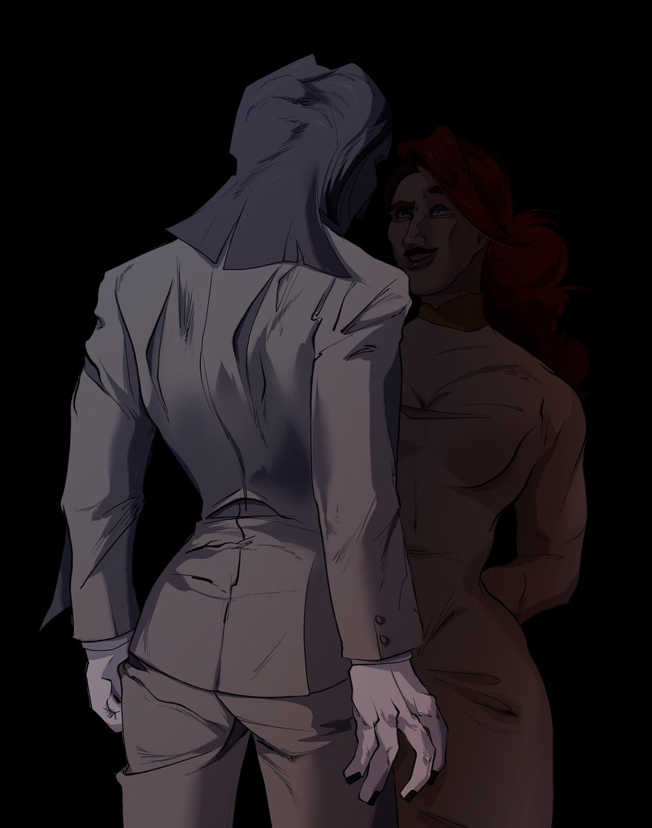 mokrushka's tweet photo. Кхм-кхм...
 Im sorry.
#art #digitalart #wlw #lesbian 
#krita #butch_fem https://t.co/DhcOyz8OtG