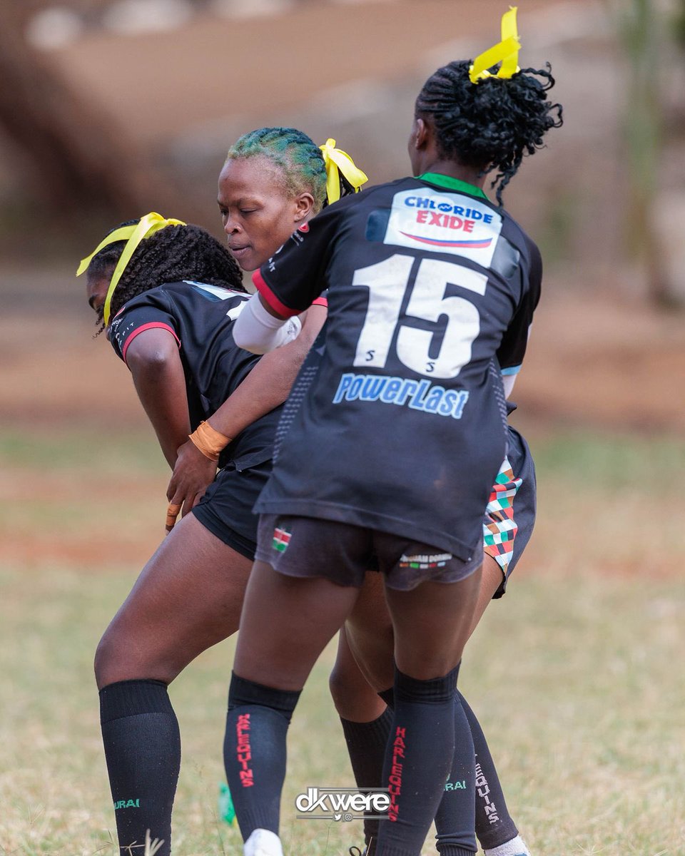 KenyaHarlequins's tweet photo. 💛 More than a game. More than a ribbon.

Our Queens wore yellow ribbons on their hair at the Embu 7s, joining the global community in showing solidarity with endometriosis warriors.

We see you. We stand with you. 💛
#KenyaHarlequins 
#Sportpesa7s
#TurnItUp
#Embu7s https://t.co/j9evLoi7fv