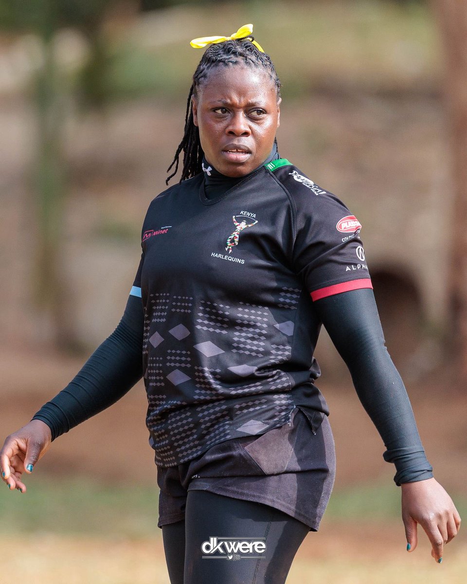 KenyaHarlequins's tweet photo. 💛 More than a game. More than a ribbon.

Our Queens wore yellow ribbons on their hair at the Embu 7s, joining the global community in showing solidarity with endometriosis warriors.

We see you. We stand with you. 💛
#KenyaHarlequins 
#Sportpesa7s
#TurnItUp
#Embu7s https://t.co/j9evLoi7fv