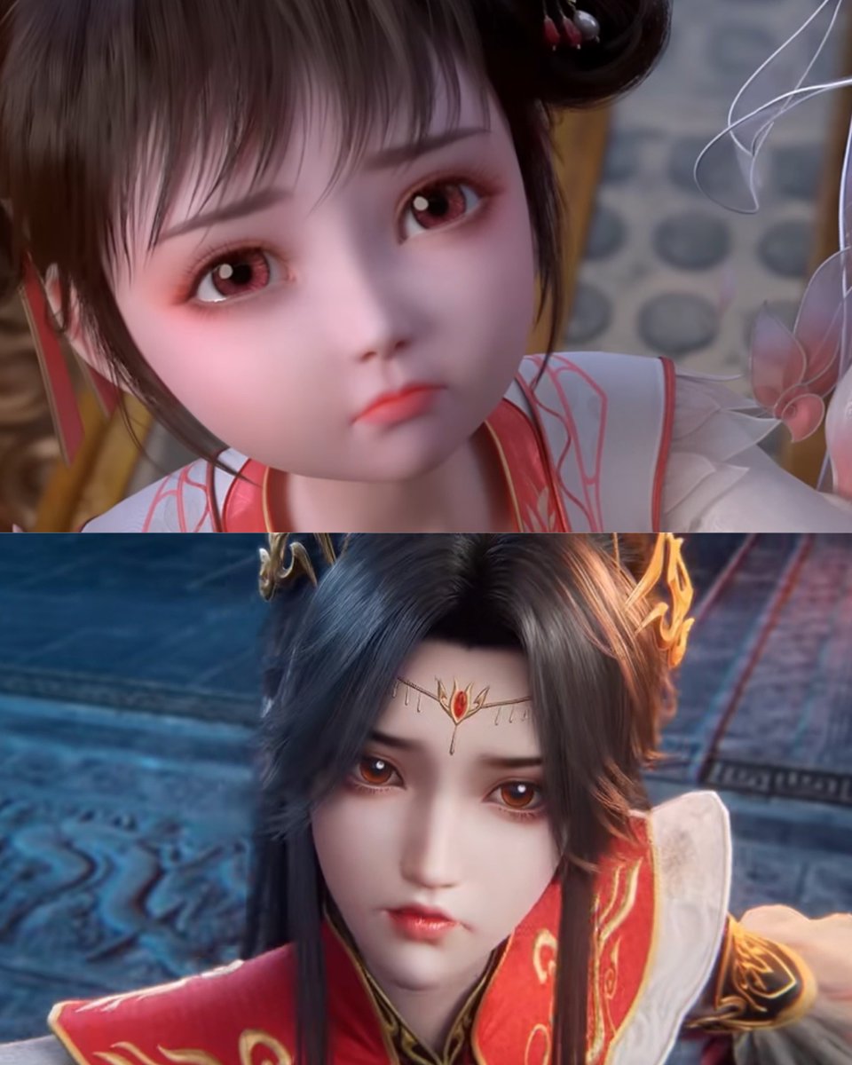 aylmhrn's tweet photo. Pouty baby 🥹

Still find it hilarious how Battle Through The Heavens’ Xiao Xiao is being silenced to make her relationship with Xiao Yan look ambiguous because of the censorship while in The Great Ruler, she can call him “Father” freely https://t.co/WtMwjox6Mb