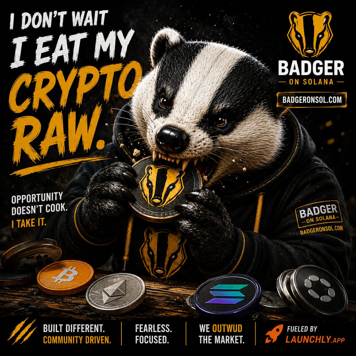 Badger_launchly's tweet photo. Been a while
Didnt sleep
Was on the hunt
💥Always hungry for more💥

solana:9fz2CTgCfNzDG7QRVCUCGLzCDJMmrmYM5u6zqwJNwSEL https://t.co/3kvBWEG9wm