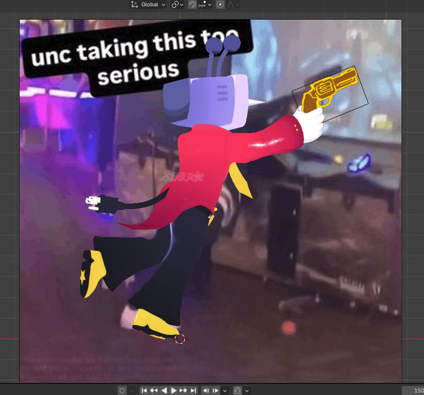 angelspamton's tweet photo. look at my TV host dawg im going to jail 😭😭

#deltarune #tenna https://t.co/pZ77dfLRFX