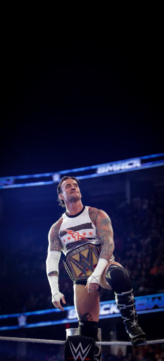 CountryLesnar's tweet photo. CM Punk HQ Wallpaper from Smackdown📸
#smackdown #cmpunk https://t.co/PMPhY9WTv9