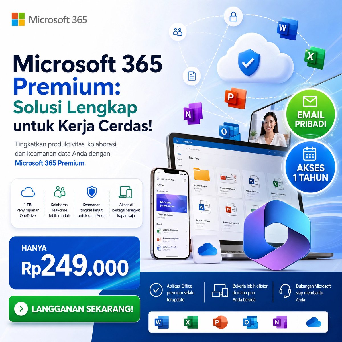 digitaleidn's tweet photo. Hari Gini Masih Menggunakan Aplikasi Bajakan? Sudah Gak Jaman! Sekarang Saatnya Beralih ke Microsoft 365, Aplikasi Produktivitas untuk Kebutuhan Utama dengan Fitur Premium Resmi dan Aman.

Harga Super Hemat, Produk Original.

#AkunPremium #Microsoft365 #AplikasiOffice https://t.co/K2svJfBNYK