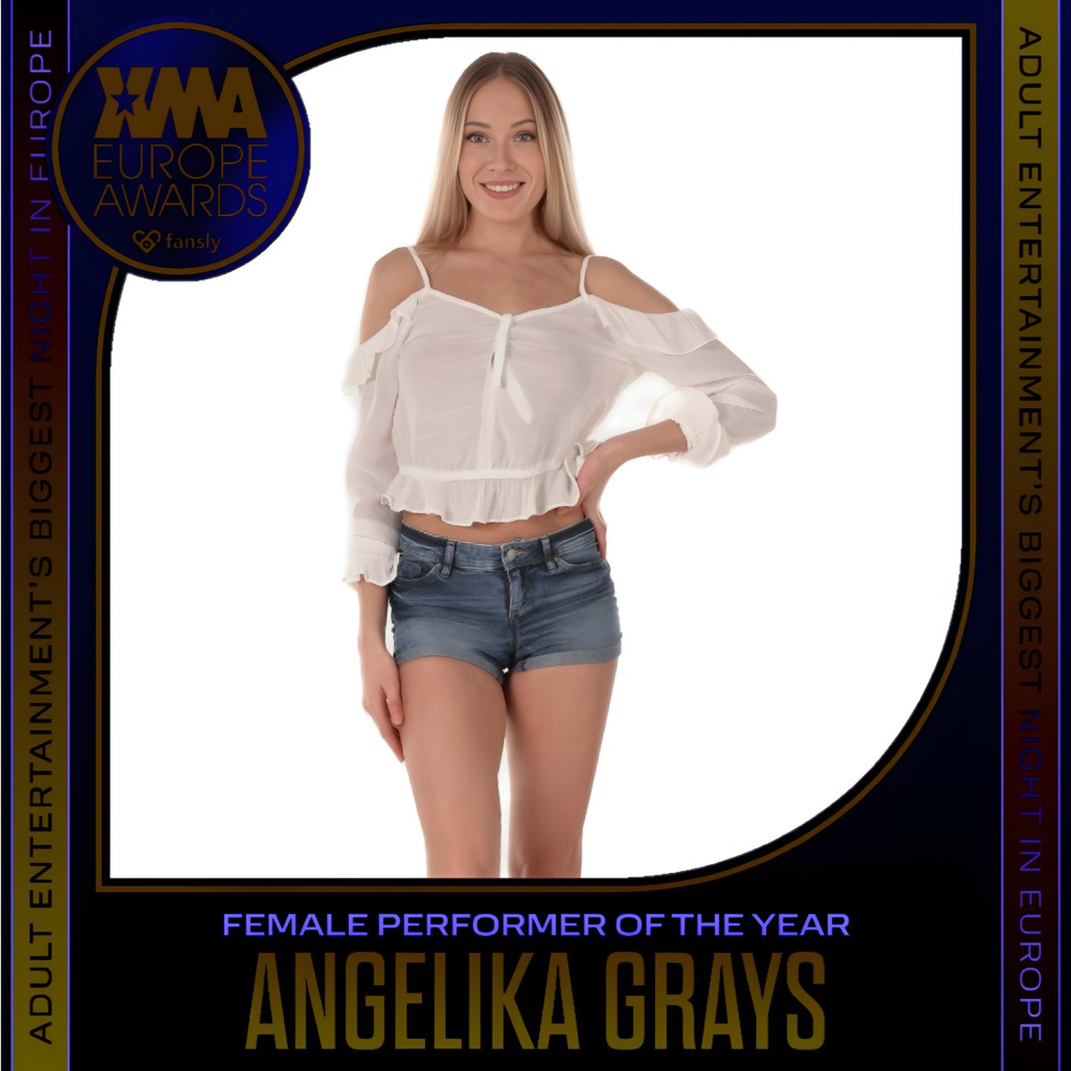 Raven187603's tweet photo. 😍👍
I just cast my vote for @AngelikaGrays for the 2026 #XMA Europ Awards presented by @fansly, the grand finale of X3 Amsterdam Sept 11-2! @X3social @XBIZ https://t.co/KMCd55NMOV https://t.co/UVUayuyT8i