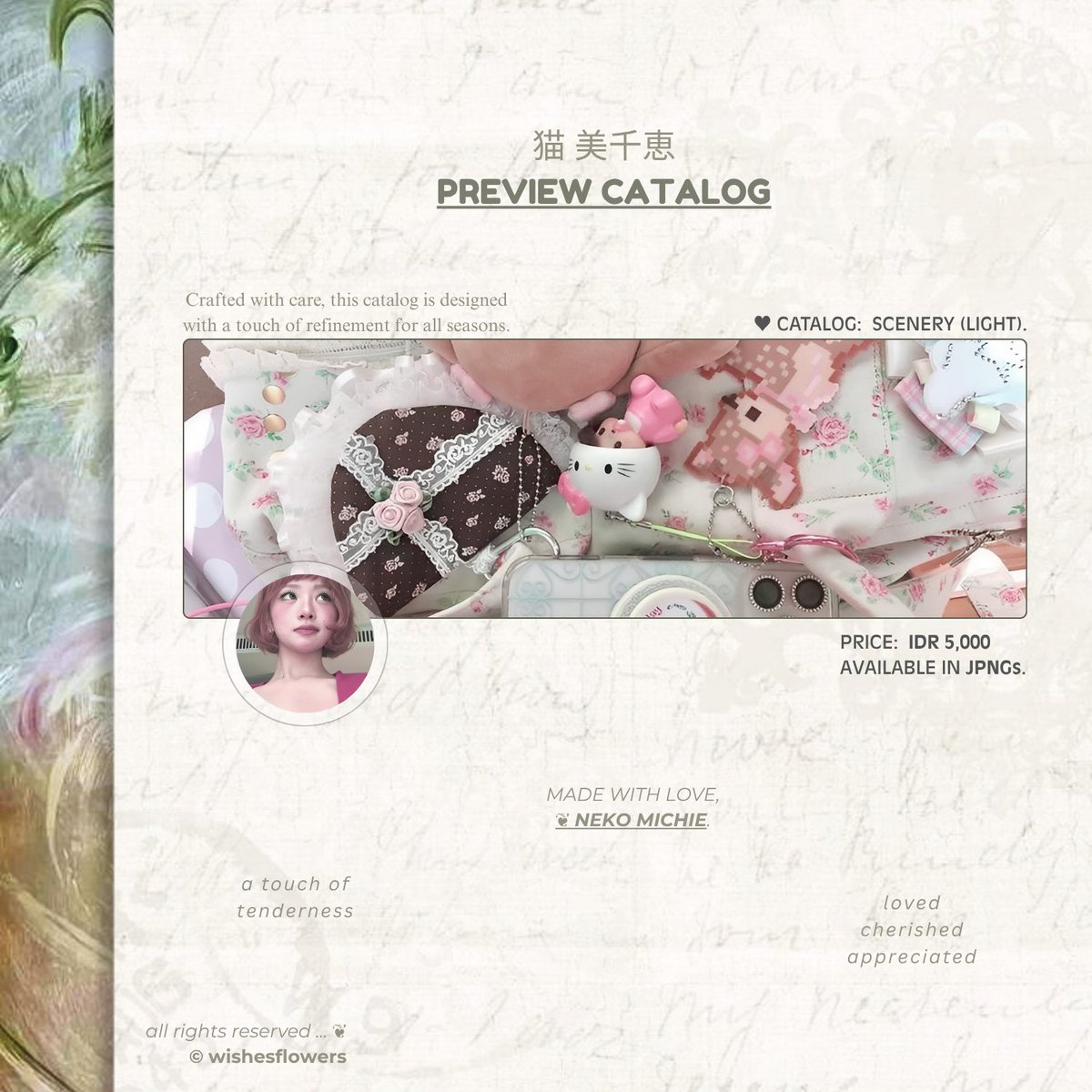 wishesflowers's tweet photo. ☎🪷♡ .. a repost would be very appreciated!

#bealanja ;  lovely afternoon, darlings. i have ( 16 ) ready to-use layout from Rei &amp; Xiaoting latest updates ( ❦ ) : each priced at IDR 5,000 &amp;. available in JPNGs. knock and ring my bell if you are interested! ˚ ⟡ ˖  ࣪ https://t.co/RDZxpy78el