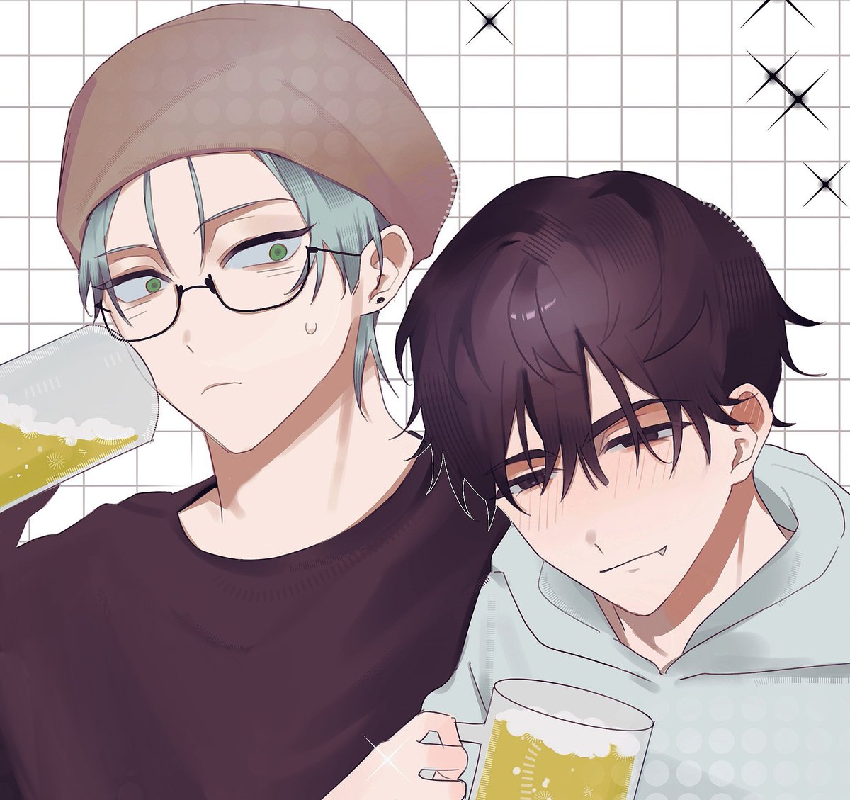 Csn4ro's tweet photo. 俳優au萌〜🍺💕　ivantillㅤㅤㅤㅤㅤㅤ https://t.co/mTZ3uvUmWS