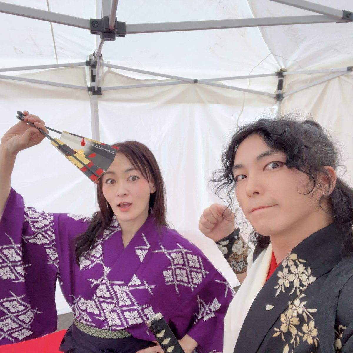 hryk0007's tweet photo. 七福神祭りでのパフォーマンスステージ終えました‼️⚔️

網走の皆さんありがとうございました‼️

 #網走  #七福神祭り https://t.co/Cjx5Ggxkxn