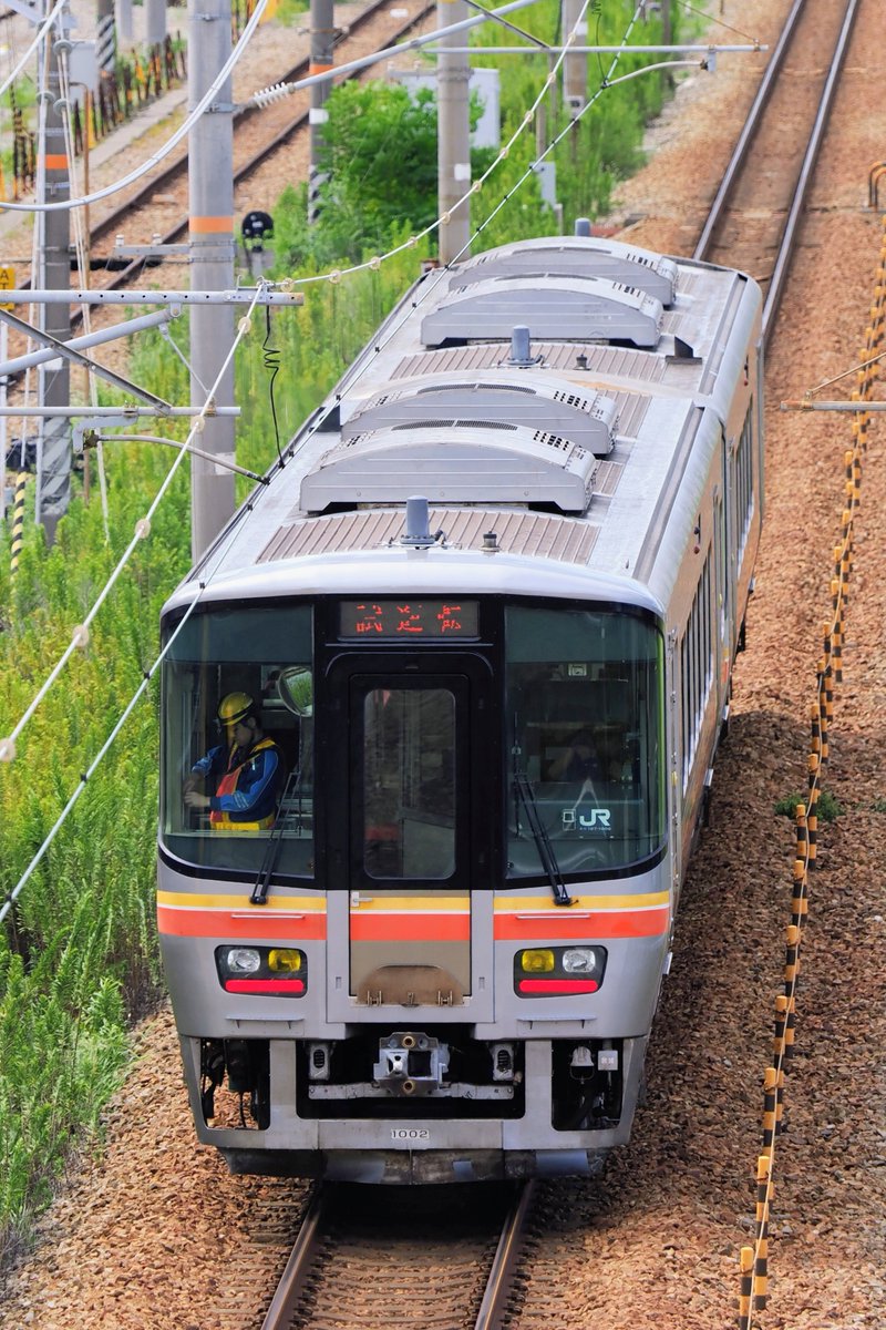 amashu33's tweet photo. 2026/9/5
✡本日の網干出場試運転①
❊試7795D/姫新線用·122系,127系気動車
↳🟧ｷﾊ122-7+ｷﾊ127-1002🟨
📸山陽本線✽網干→竜野 https://t.co/fvwORRaxil