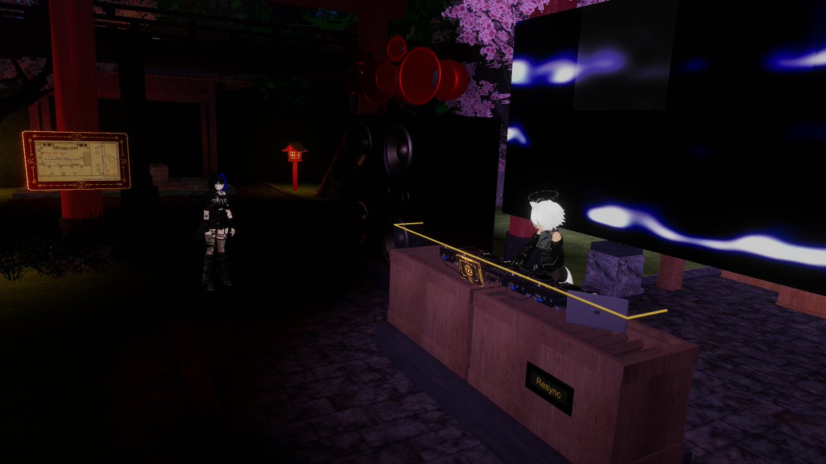 SeraAkai's tweet photo. Melonslices at VR_EGYPT Techno Day
It is always fun and stimulative to watch the performance of Melonslices. Solid performance of techno fascinated audience with immersing the world of its own. Melonslices is really must watch DJ in VRChat world.
 #VETD https://t.co/JN7ElW9FQY