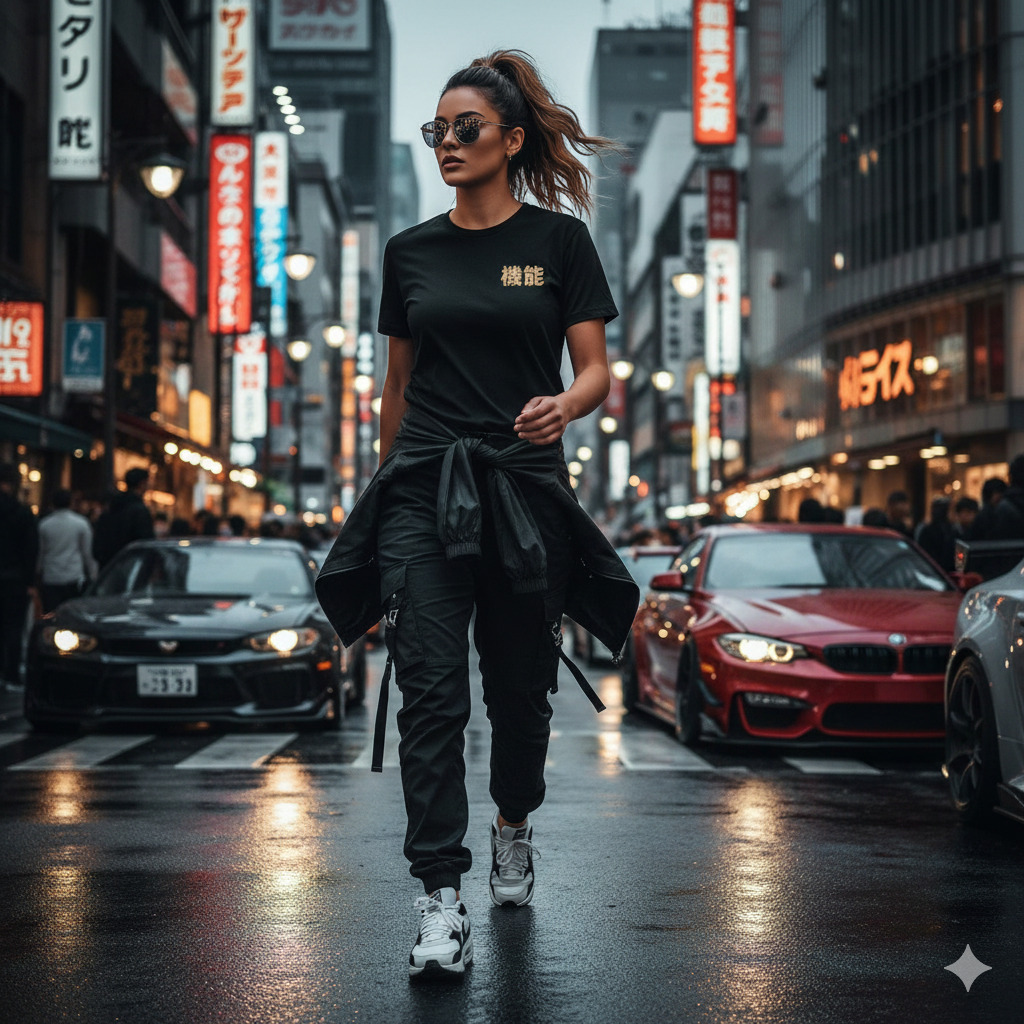 NathanielPsp's tweet photo. JDM Script Logo Tee - Black 
Car meets. Street lights. Global unity. The next Func7ion release represents a lifestyle—not a trend, but a way of living. Stay locked. The streets are calling. Online store link in bio. https://t.co/U5QENuDroR