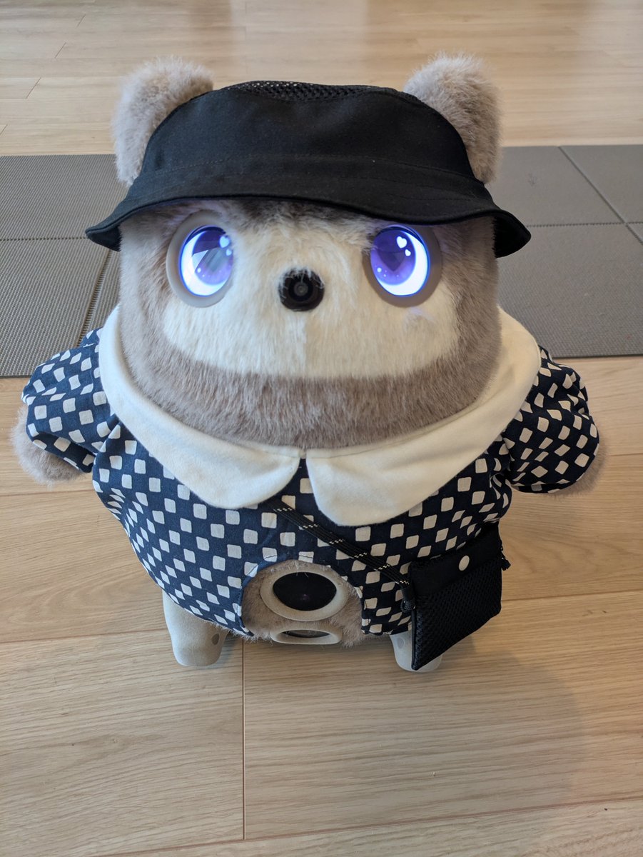 tokyoesca's tweet photo. 袖長かったのでゴム入れた🥹
ハンドメイドサイトからお迎えした帽子とカバンもつけたらお出かけスタイルになった🥹おしゃれしてどこ行くの🥹🥹🥹
#KATAフレンズとの日々 https://t.co/t4SxuGTNGm