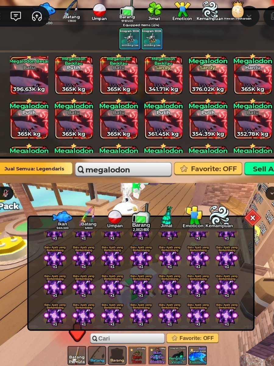 txtdransei's tweet photo. 🎣 WTS KEBUTUHAN FISH IT 🎣

°secret tumbal 20p
°batu evolved 33p
°megalodon mutasi 9k

°stromshell 2k
°pyrocoil 5k
°wintertusk 10k
°sepaket 15k

°dino kohana 1,5k
°ruby gemstone 3,5k

°cursed kraken 2k
°legend crystallized 1k
°maja pirate 1k

order ke https://t.co/yd5Z3FRduM https://t.co/sNWyP81ZXY