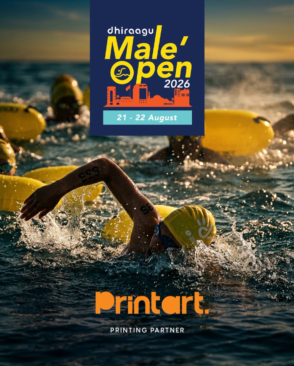 PeggieHigaod's tweet photo. Proud to be the printing partner for the Dhiraagu Malé Open 2026, supporting one of the Maldives’ premier sporting events with quality printing that brings the tournament’s visual identity to life. https://t.co/uuiZJTIzoq