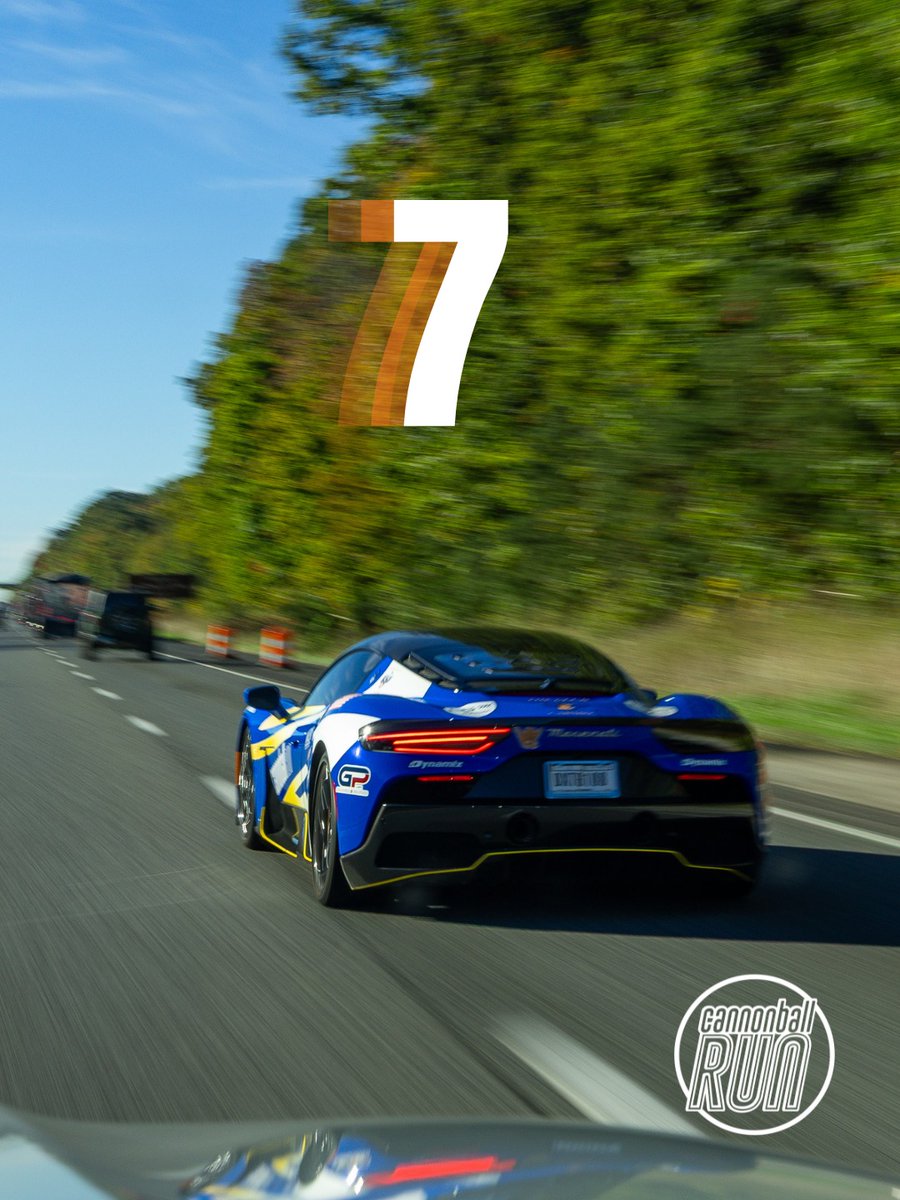 NatachaRearr's tweet photo. 7 weeks to go. 7 stops. One unforgettable run. Cannonball Run 09 is sold out, but local sponsors can still join this exclusive tour from Chicago to Scottsdale. DM us to explore sponsorship opportunities. https://t.co/PnJ7d5wDBq