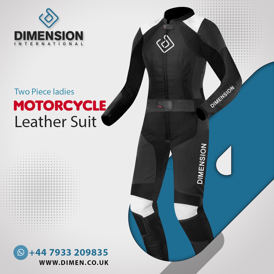 IraidaSchwer's tweet photo. Two-Piece Women’s Motorcycle Leather Suit with a sporty design and functional details https://t.co/qrhqXbPovC