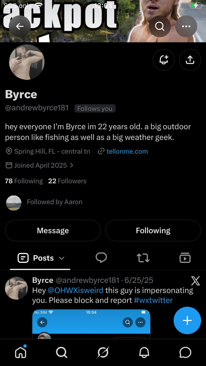 watsonbryan329's tweet photo. To my best friends and followers buddy I like hanging out with you and become friends it’s suck you life ended to early. I will always miss you and chilling with you R.I.P @andrewbyrce181  
2002-2026 https://t.co/E4a90BNg0a