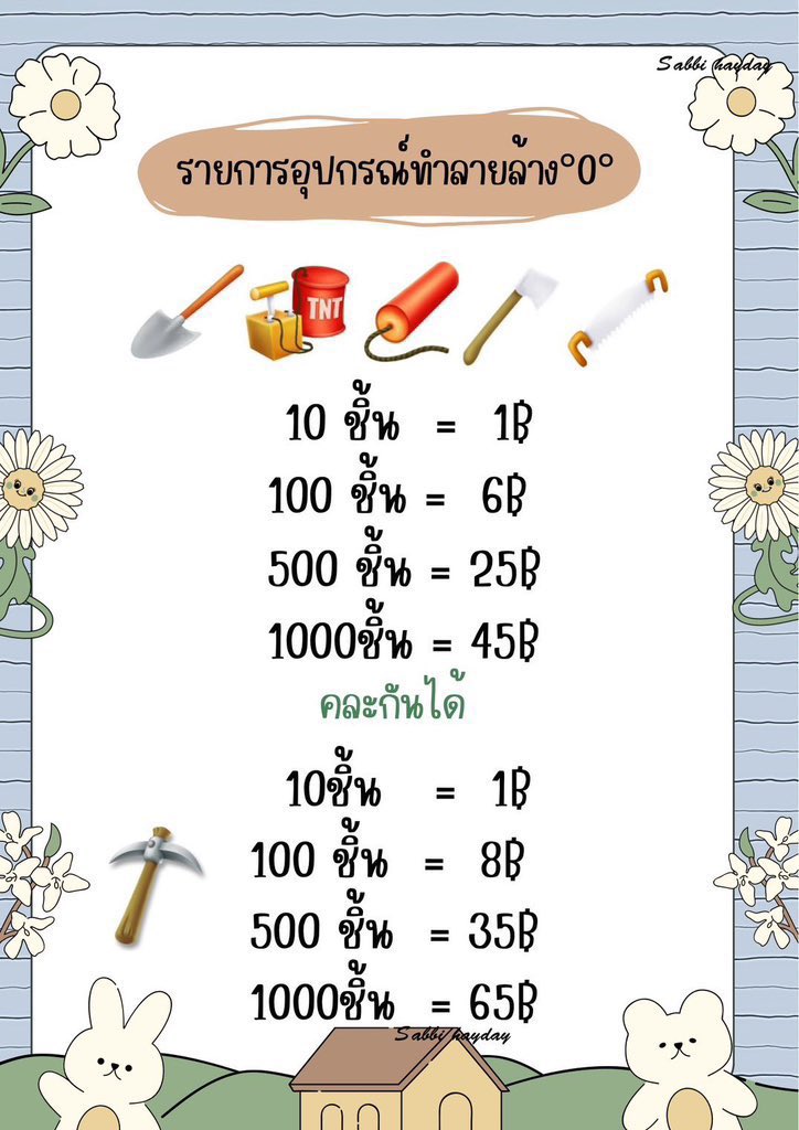 sabbioz's tweet photo. 🛒 https://t.co/L3jZdSTEtV ˚✧🌷
Line@ : @632bwzvt (มี@)

#haydaythailand #ขายของhayday #เฮเดย์ #hayday #ตลาดนัดเฮเดย์ https://t.co/Ygm3cmcm0M