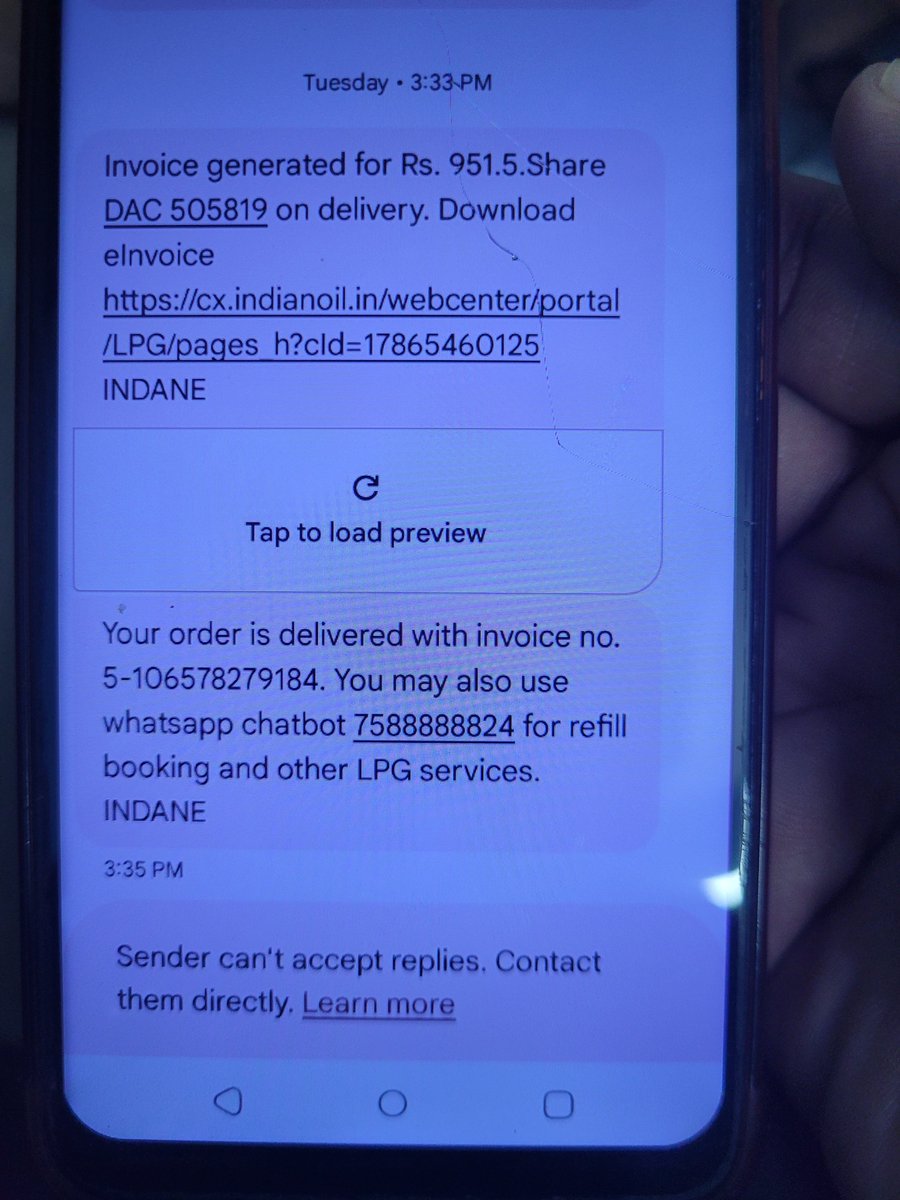 Ashutosh_post's tweet photo. 1/2
@IndianOilcl I want to raise a serious concern regarding the black marketing of an LPG refill. A person who doesn’t know how to raise such a complaint sought my help. Despite repeated complaints, nothing has been resolved. https://t.co/6H4JsKnDW3