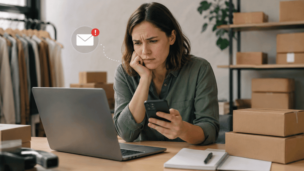 arreglotuweb's tweet photo. #WooCommerce no envía los correos de pedidos: cómo saber dónde está fallando

Si los pedidos aparecen en WooCommerce pero los avisos no llegan, el problema puede estar en la notificación, #WordPress, el sistema de envío o la entrega.

https://t.co/U2sjLLUuaI

#DiseñoWeb https://t.co/pTuk1RcuYl