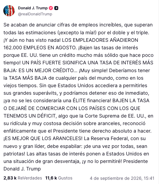 HelenWilcox19's tweet photo. Vamos Trump https://t.co/m2FvgS4e6q