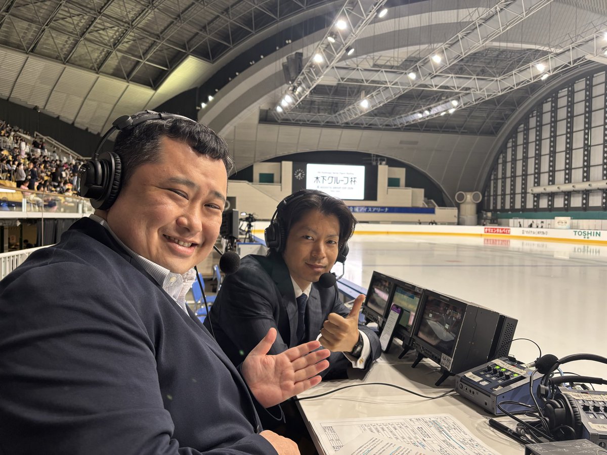 figureskate5ch's tweet photo. 📺チャレンジャーシリーズ日本大会

🌟男子フリー解説は
‘14 世界選手権🥈
國學院大學 准教授 #町田樹 さん
実況は大西洋平アナウンサーです🗣️

CSテレ朝チャンネル2で午後2時〜
ペアショート・リズムダンス・男子フリー引き続き「生中継」でお届け⛸✨

皆さんで応援しましょう📣
#テレ朝フィギュア https://t.co/fOCsRkYdqx