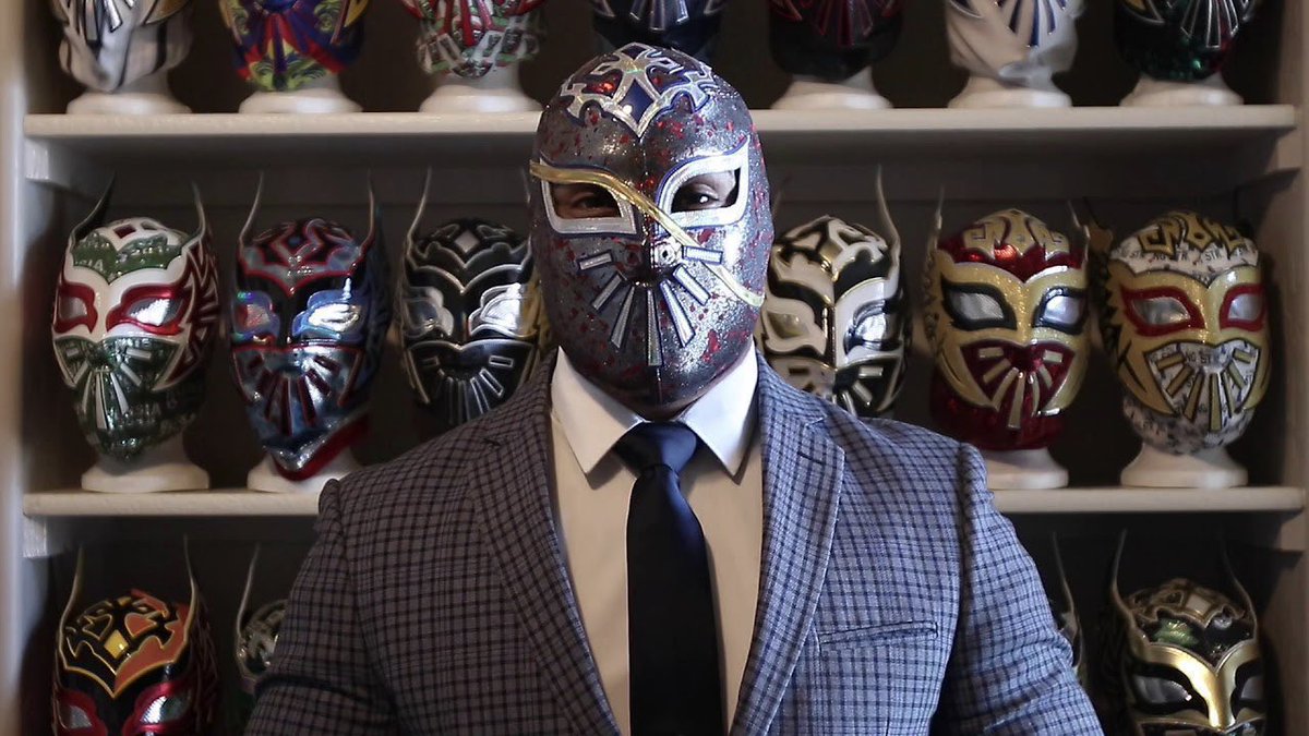 Chupacabra_01's tweet photo. 🎂Happy Birthday to Cinta De Oro! @CintaDeOro #CintaDeOro #SinCara #Hunico #WWE #LuchaDragons #NXT #NWA #ECW #WCW #TNA #ROH #AEW #MLW #LuchaLibreAAA #CMLL #NewJapan #NJPW #AJPW #ProWrestlingNoah https://t.co/c45XrmAcMJ
