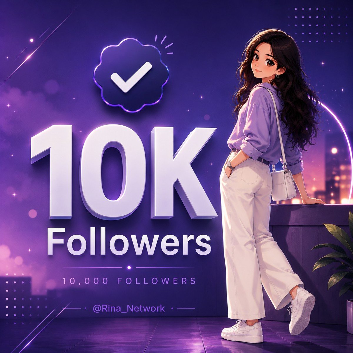 Rina_network's tweet photo. Are You Need Active 10K followers?

Just Say 🗣️ Hello 

We Will F0llow Y0u 🫵 https://t.co/2zmuJLZrJq