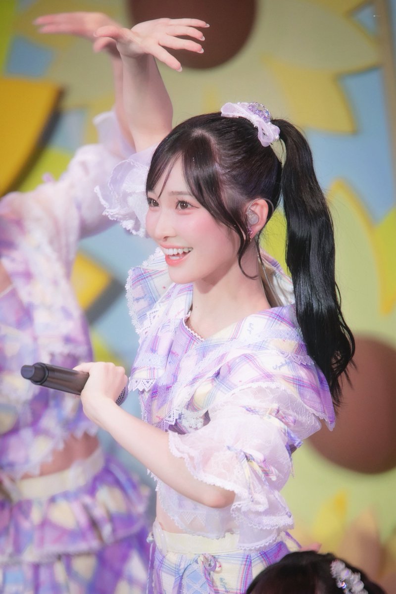 necoco_cameko's tweet photo. 2026.09.05
全国ツアー𝟐𝟎𝟐𝟔「この夏 全部 全部 僕にください」埼玉公演 昼公演
📍 本多の森北電ホール(石川県)

山田杏佳ちゃん(@yamada_momoka__ )

かわいすぎ新衣装💜���🫧

#ももかわいい
#ニアジョイ_カメコ https://t.co/tdvfhAfgxQ