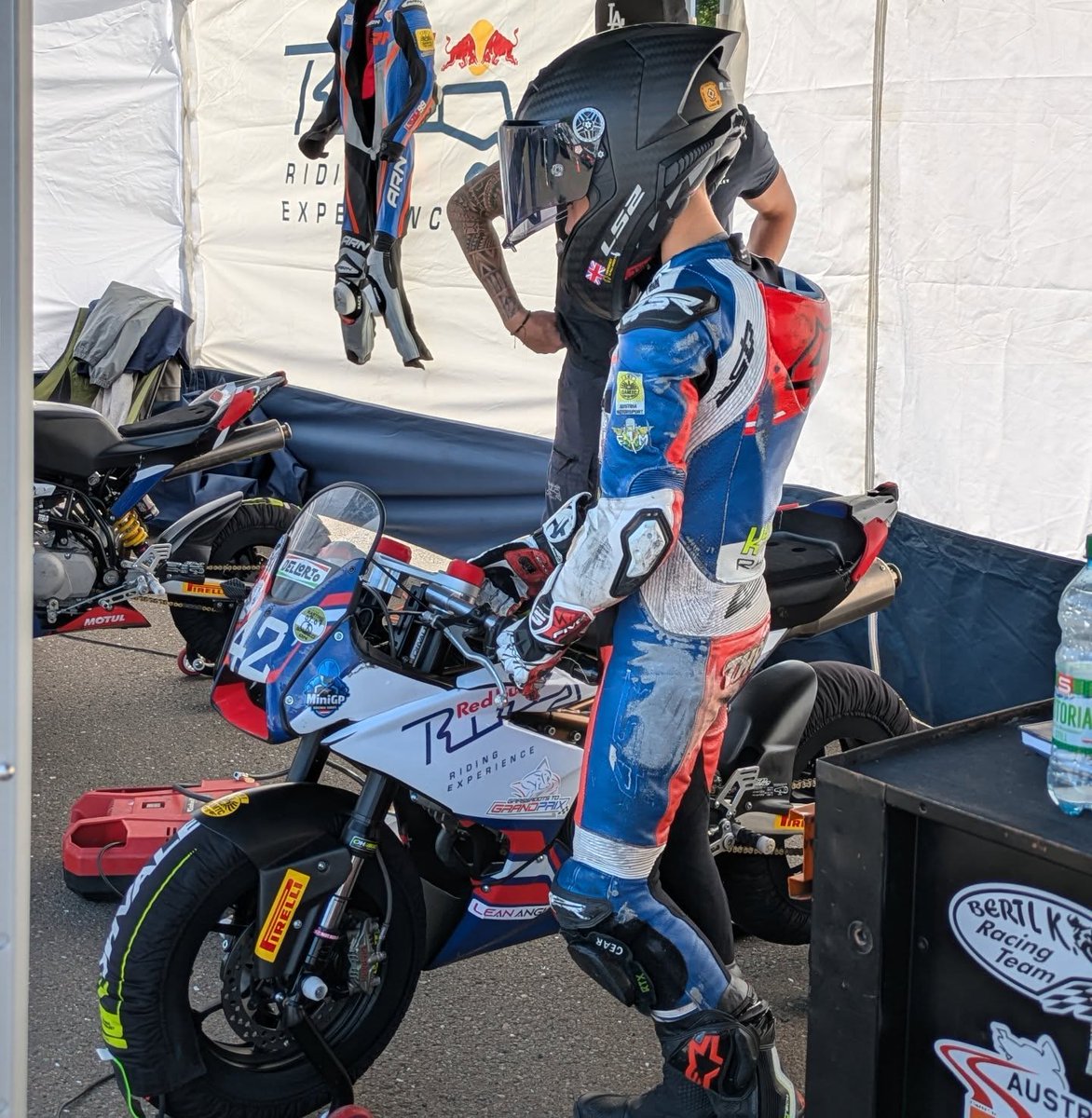 ElinorGoodseum's tweet photo. Excited to be back at the Red Bull Ring for the penultimate MiniGP Austria round. Practice focused on bike setup and lap times—everything is heading in the right direction. Huge thanks to all my sponsors and supporters! https://t.co/9vk5W2gNhB