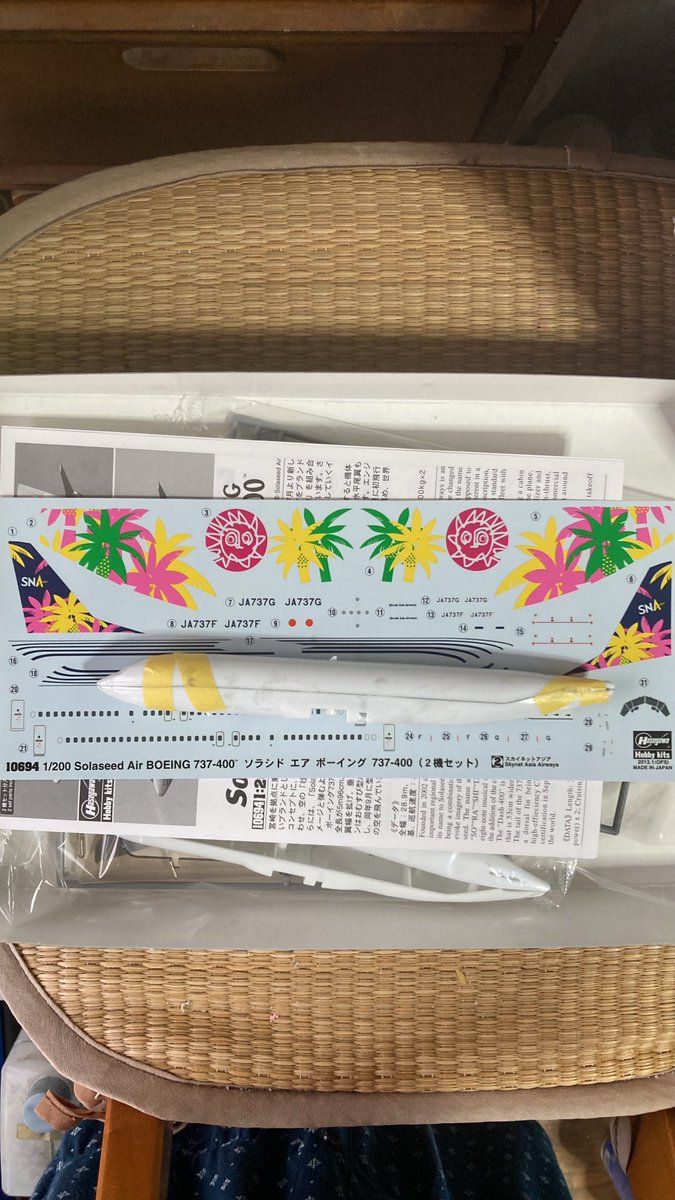 58x4TIXGvua5iPT's tweet photo. ソラシドエア、手をつけました。 https://t.co/qsmCMoVumy
