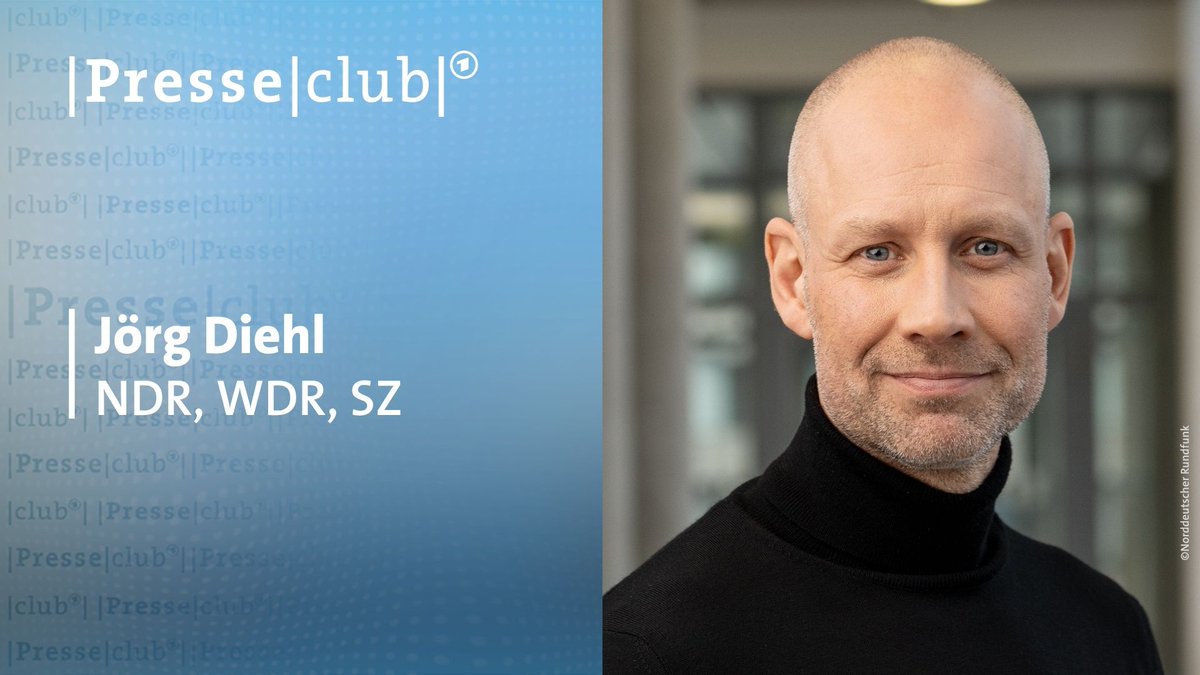 ARD_Presseclub's tweet photo. "Drohnen, Sprengstoff, Sabotage: Wie reagieren auf Russlands Angriffe?" darüber diskutiert @dieSusanLink​ am Sonntag mit @diehljoerg (@ndr, @wdr, @sz), Andrey Gurkov ,@m_kormbaki (@derspiegel) und  @annakatrein (@DIEZEIT)​. #Presseclub https://t.co/RoNuN7I9zL