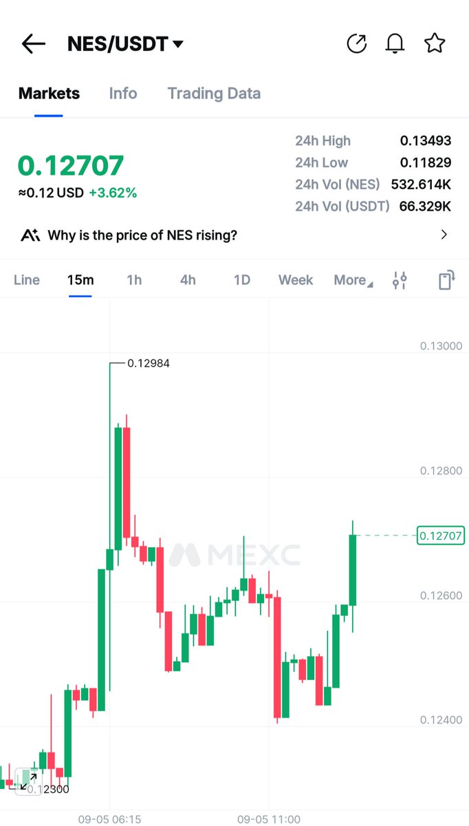 Rwafun's tweet photo. One token 3three price 
@nesaorg
$NES
Regarding the price of 
$Bsc, there are concerns. The price
$ETH chian appears to be attempting a recovery. ?
Could you clarify if the exchange price reflects the actual normal price?
What not signal work announce 
$nsa 
#nesa
@nesaorg 
@BinanceWallet 
@binance