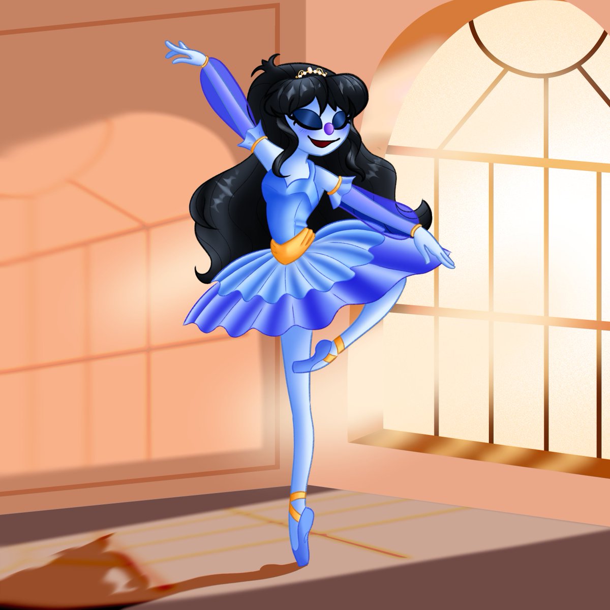 BlueBella_30's tweet photo. "And the little star dance her heart out as the golden sun guided her steps through"
It took longer to finish, but @KawaiiAleisha hope you like it :D

#welcomehomeoc #welcomehomeart #welcomehomefanart #fanart https://t.co/ANWHSCRXYz