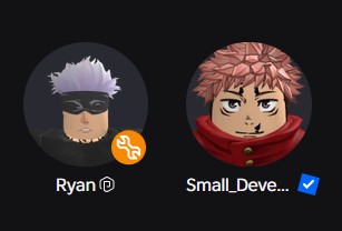 Offadare's tweet photo. gojo and itadori in my friend list https://t.co/VyOgEMnG9C