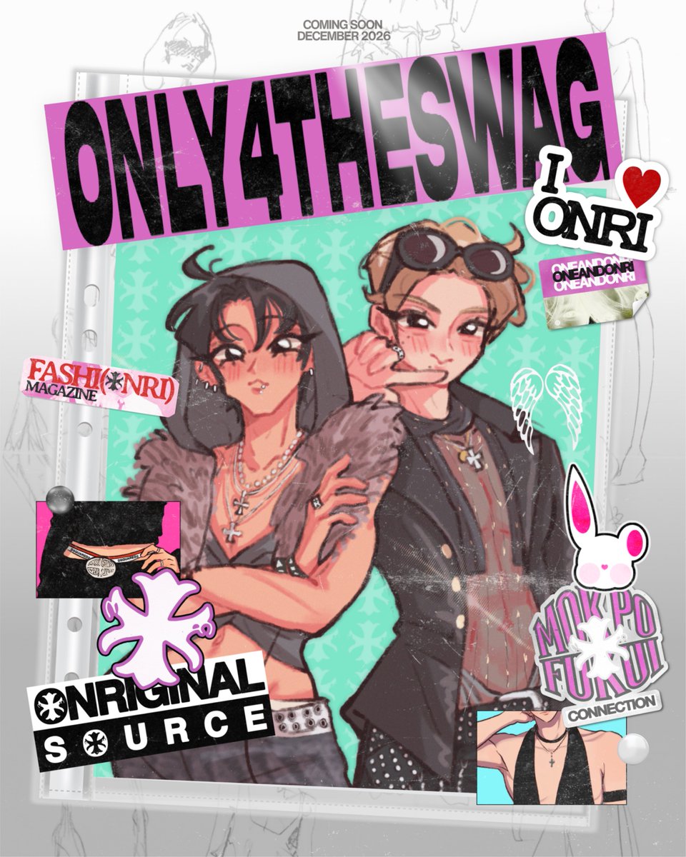 ONLY4THESWAG's tweet photo. COOL TAKES FORM . . ⏳

Something (ONRI)GINAL is about to SURFACE.

ONLY4THESWAG @ Jakarta, December 2026. 

#SION #RIKU #ONRI #NCTWISH https://t.co/trtxbfG1Ck