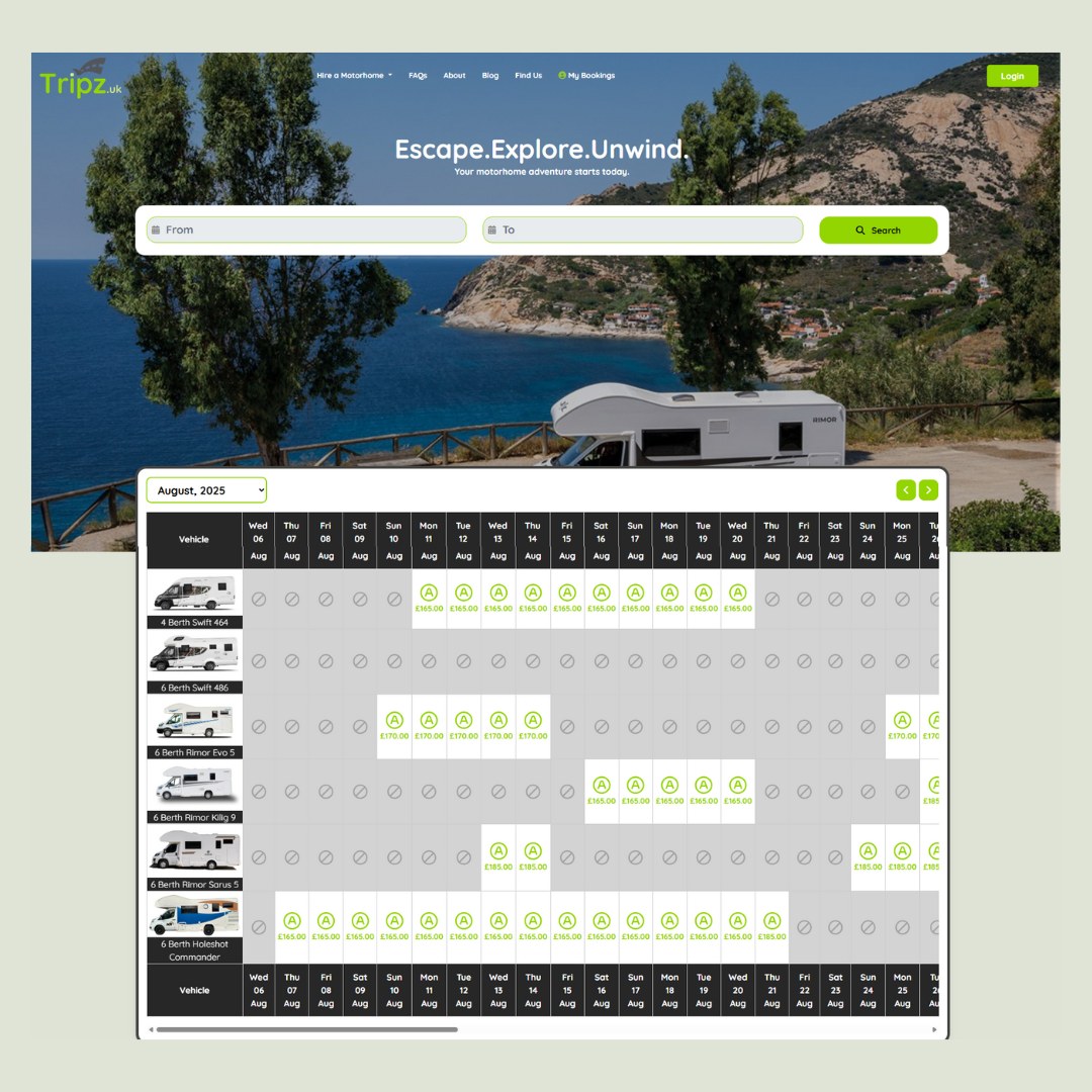 ChaunceyVehvj's tweet photo. Booking your next motorhome holiday is easier than ever. From live availability to a personal customer portal, everything is at your fingertips. Visit Tripz. uk and see for yourself! https://t.co/XYYnWusDPo