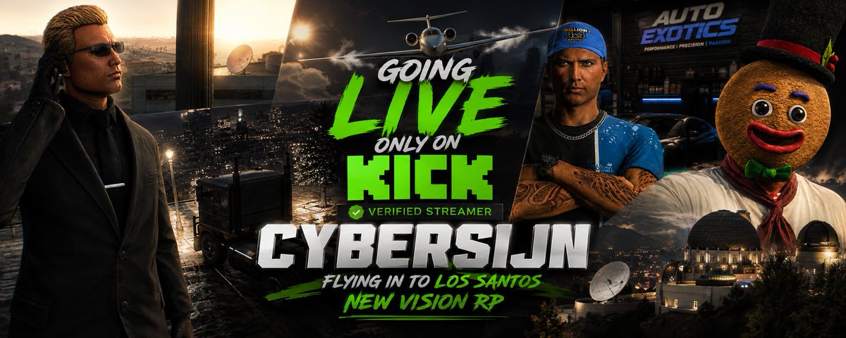 Cybersijn's tweet photo. VERIFIED! Illegal Cargo Unlocked! City Logistics Nice Guy Gabriel @NewVisionRP |
Partner Quest 11/75 - Subs 1/25 | https://t.co/UAllY6tlnc
Dark Future Garage tracks and smooth sailing into your night/morning with a pinky gloriously raised.
#LiveNow #PickKick #Oobydooby
@kick @kickcommunity